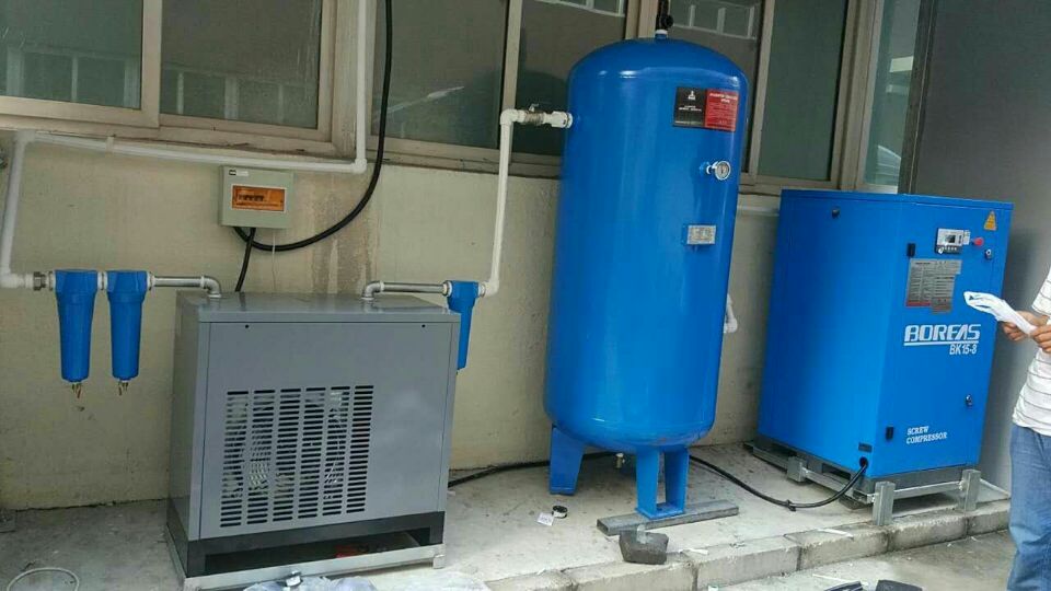 為某五金（jīn）加工廠提供動（dòng）力（lì）