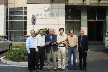 曹克堅董事長會見美國ET公司總裁